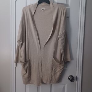 Pact Raw Edge Look Oversized Cardigan Sz M/L